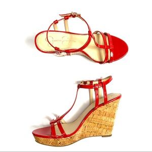 Jessica Simpson T-Strap Wedge (Jardina) - size 10